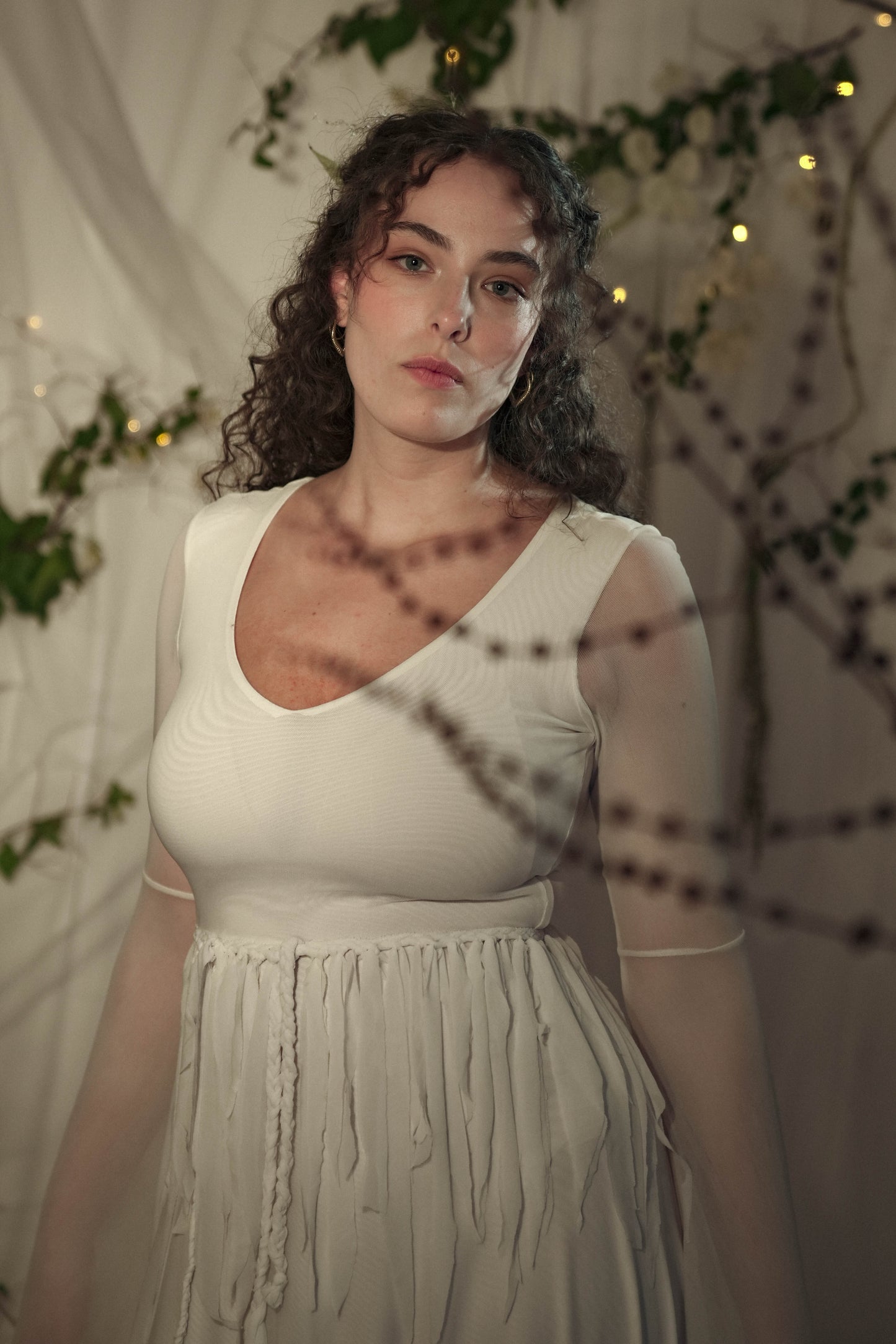 שמלת כלה אוריין עם פרנזים (Copy)