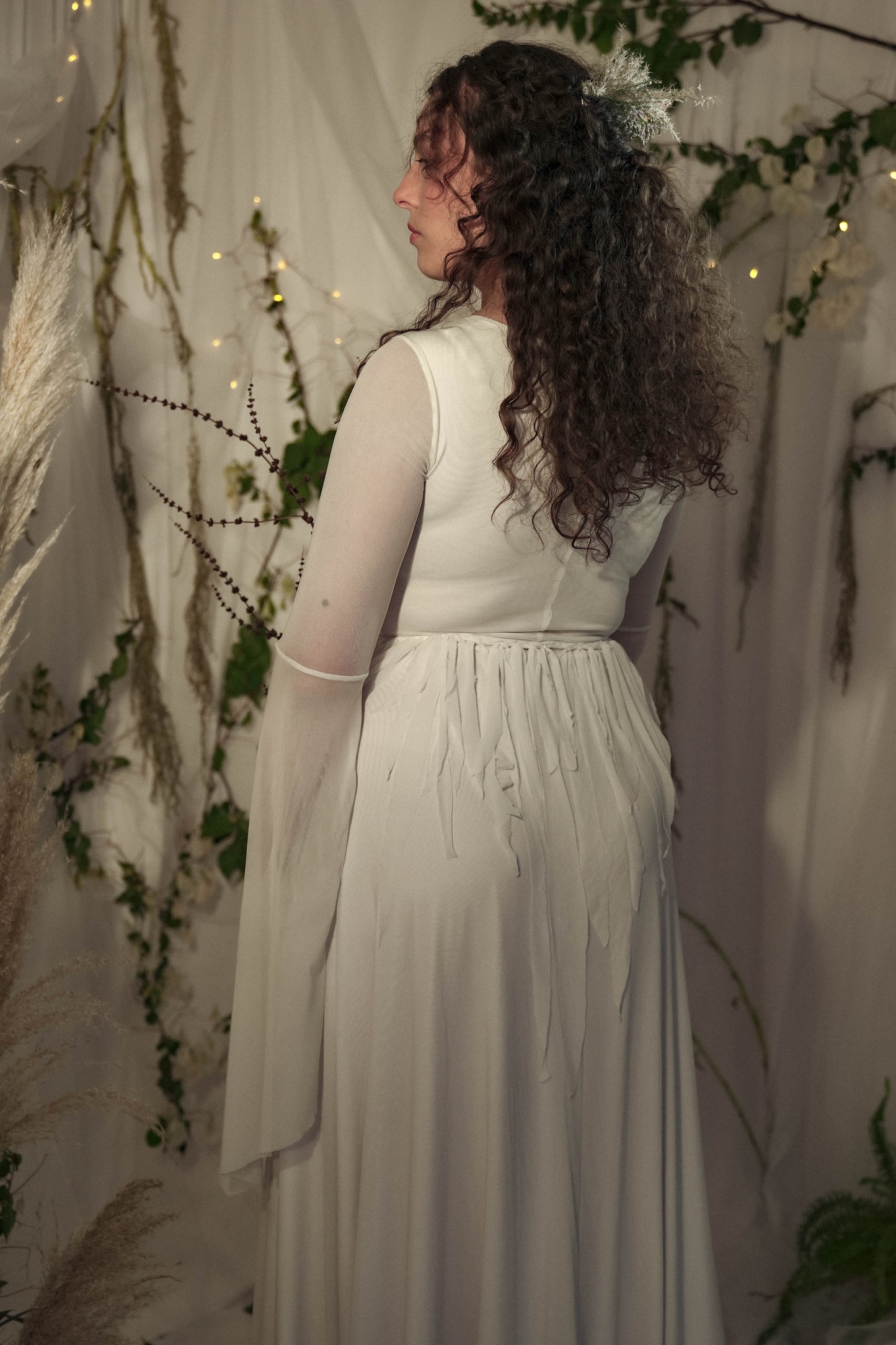 שמלת כלה אוריין עם פרנזים (Copy)